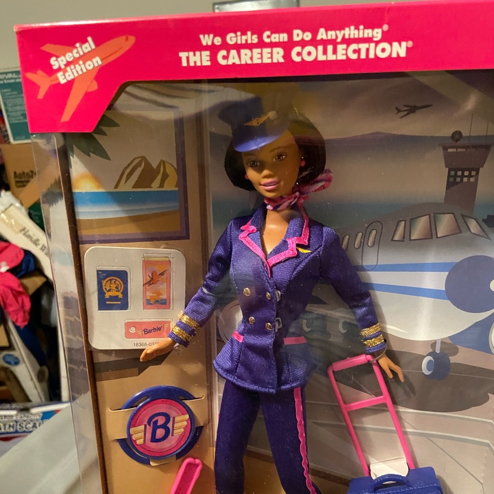 NIB African American Pilot Barbie from 1997